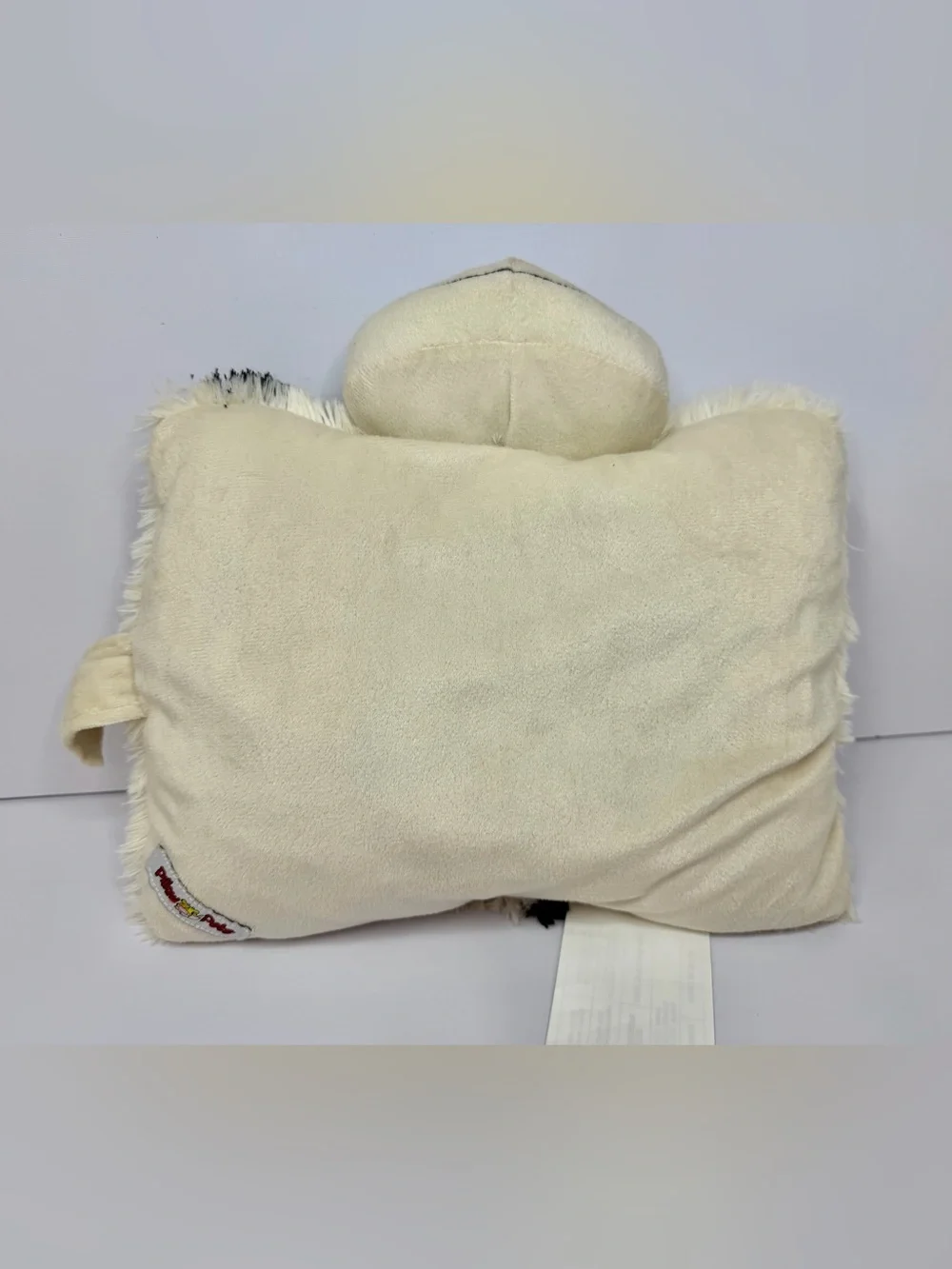 Pillow Pets PeeWees Cozy Cow Plush 12” Small Folding Stuffed Animal Pillow NWT